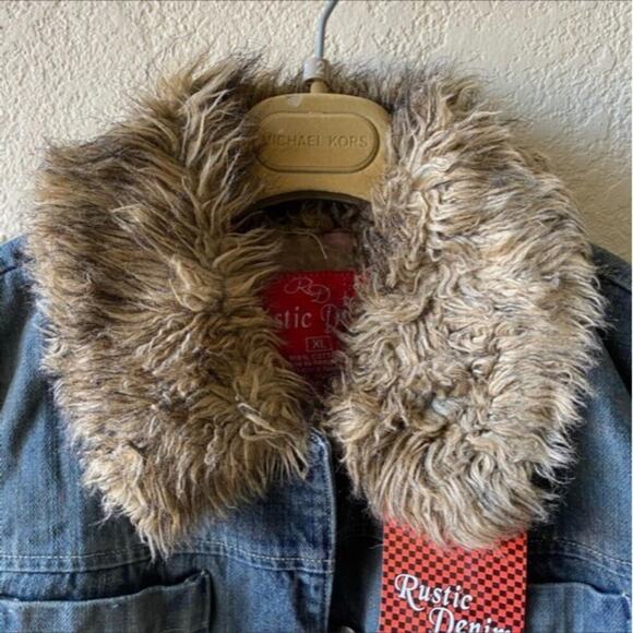 Vintage Rustic Denim Jacket - Picture 5 of 5